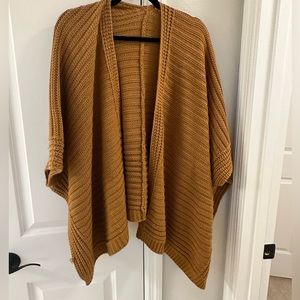 Oversized sweater / shawl.